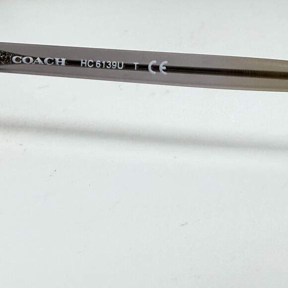 Coach Eyeglasses Frames HC6139U 5176 Transparent Grey Asian Fit 53-15-140 H19824 - Picture 6 of 7